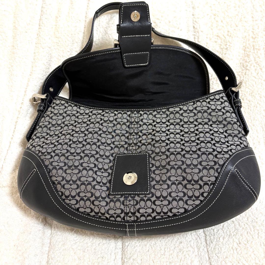 ユチャ COACH コーチ SOHO ワンショルダー バッグ シグネチャー