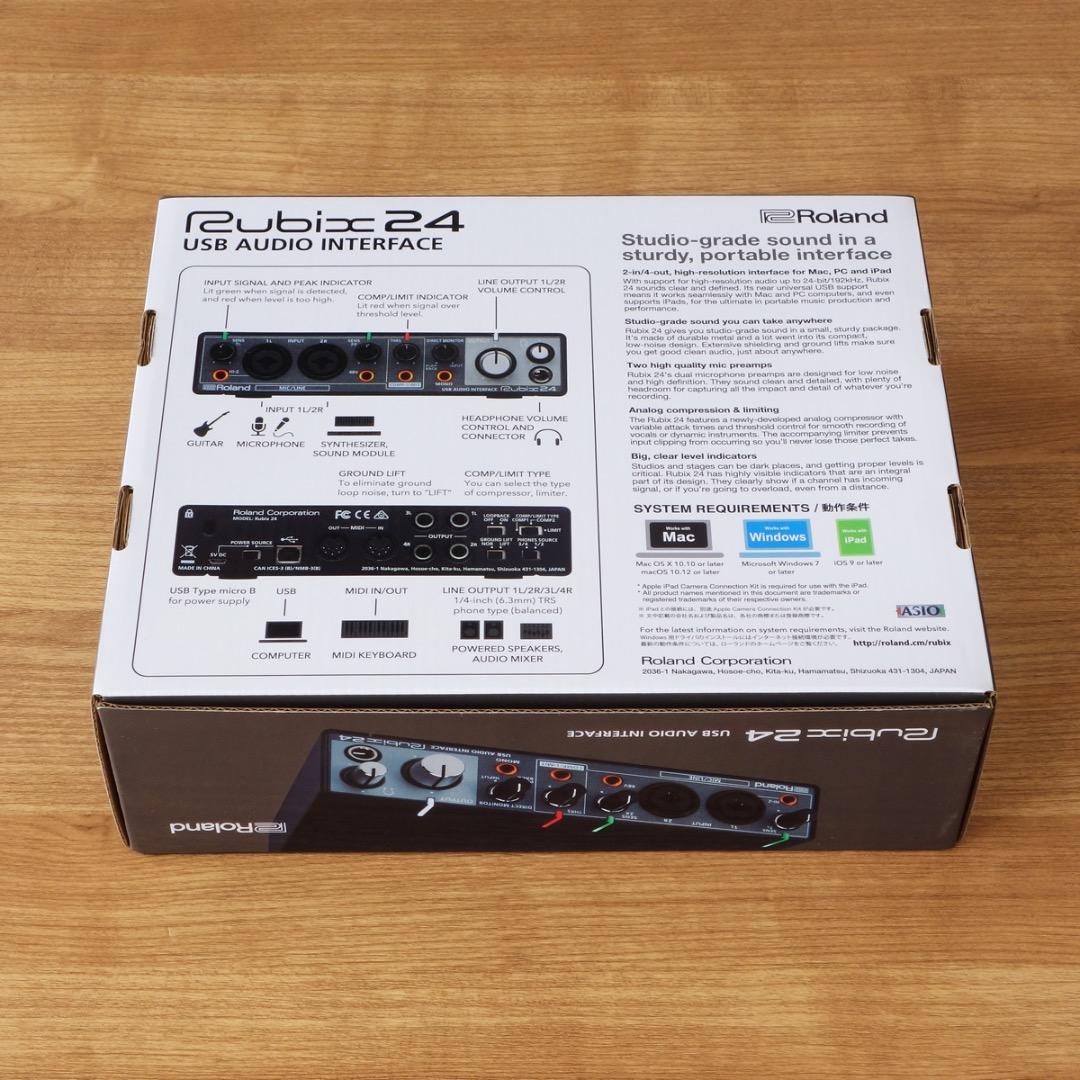 新品 未開封 Roland Rubix 24 USBオーディオインターフェース