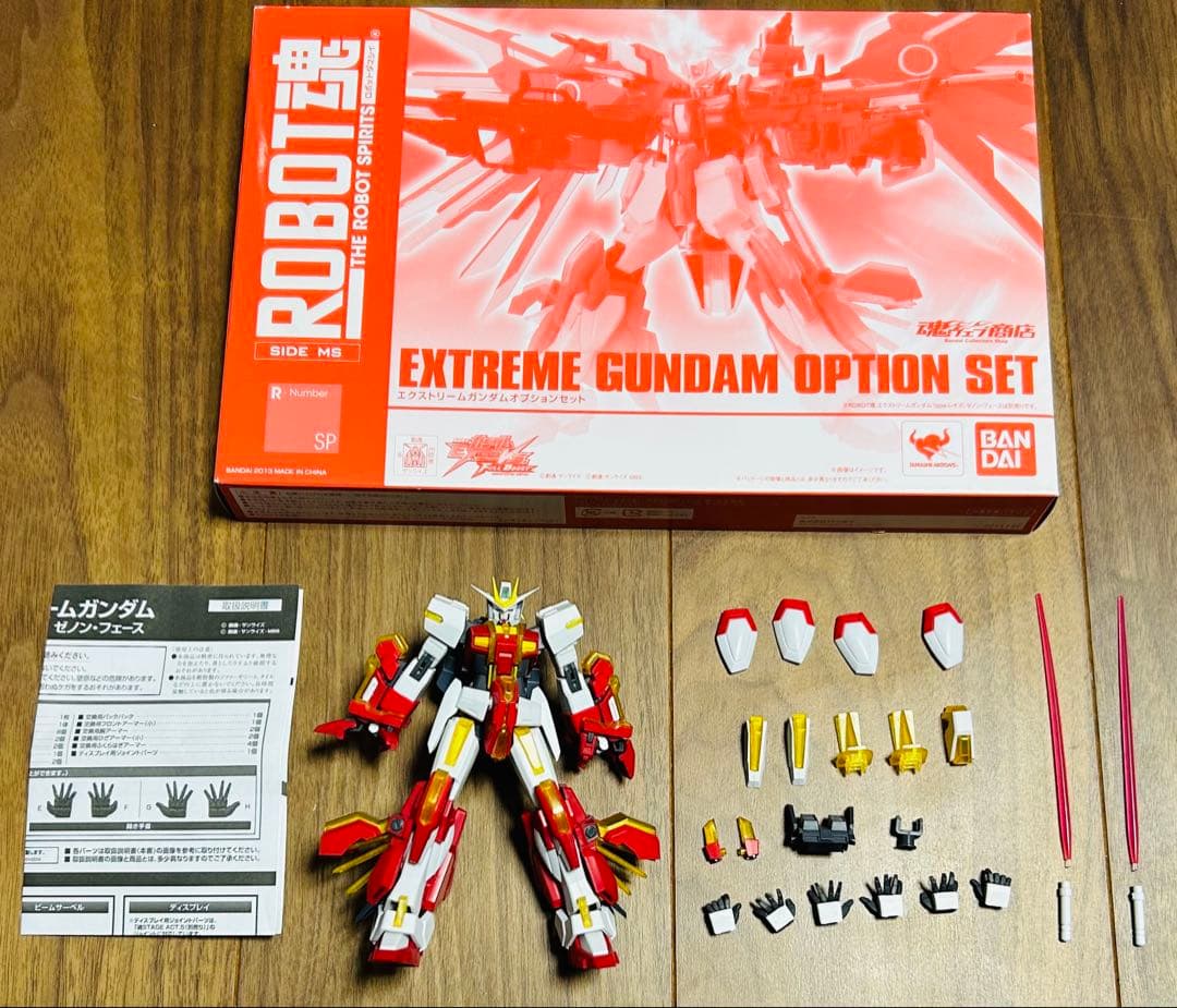 ロボット魂 ROBOT魂 エクストリームガンダム(レオス)&オプションセット