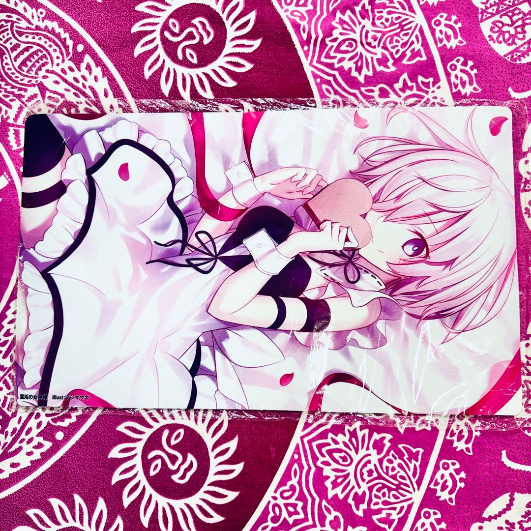 【超貴重】Fate FGO マシュ ハート 混沌の女神様 プレイマット