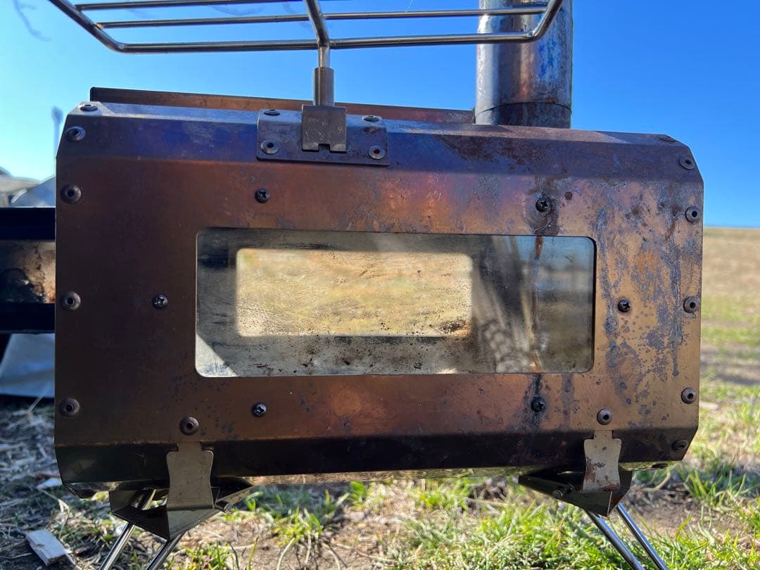 ポータブル薪ストーブ ステンレス製