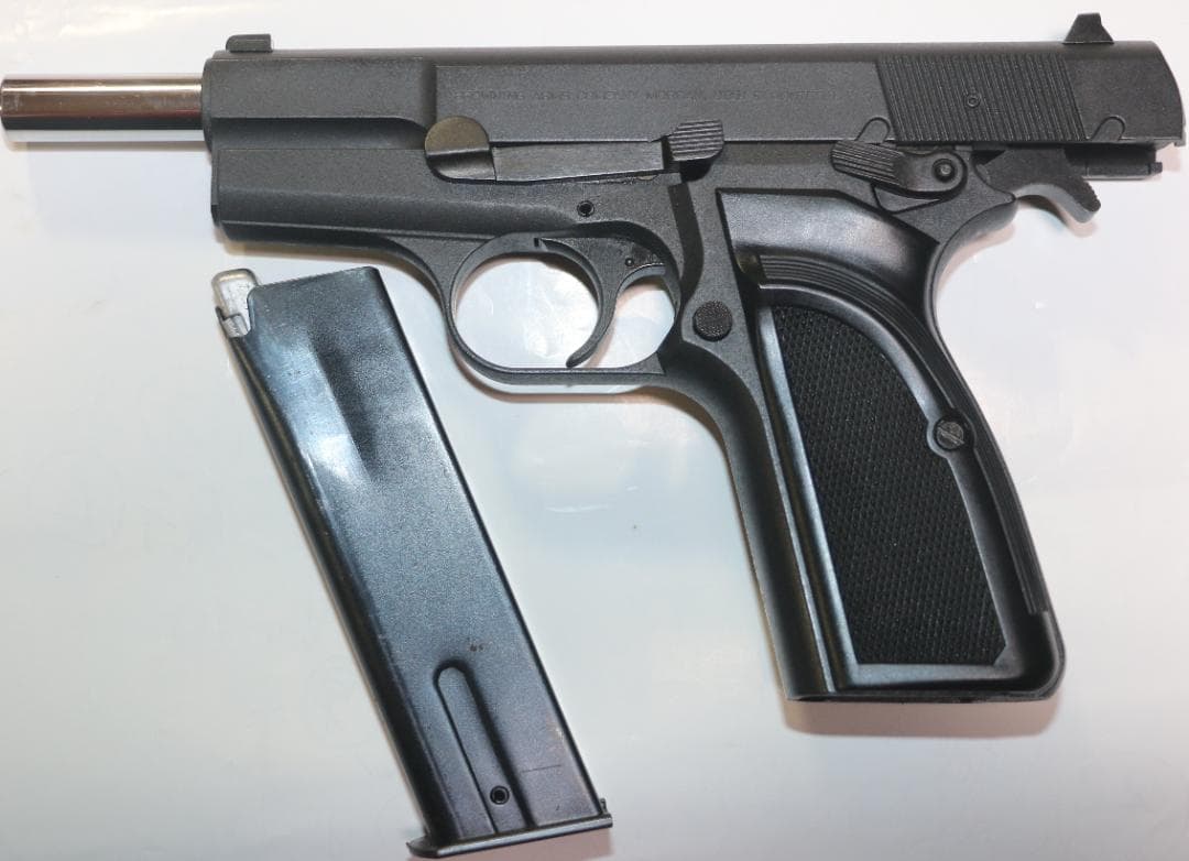 サン・プロジェクト製ABS樹脂ガスガン ブローニングHP　ＭＫⅢ JASG合法品