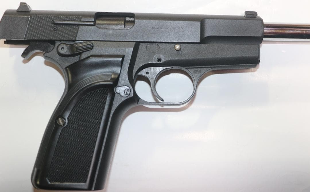 サン・プロジェクト製ABS樹脂ガスガン ブローニングHP　ＭＫⅢ JASG合法品