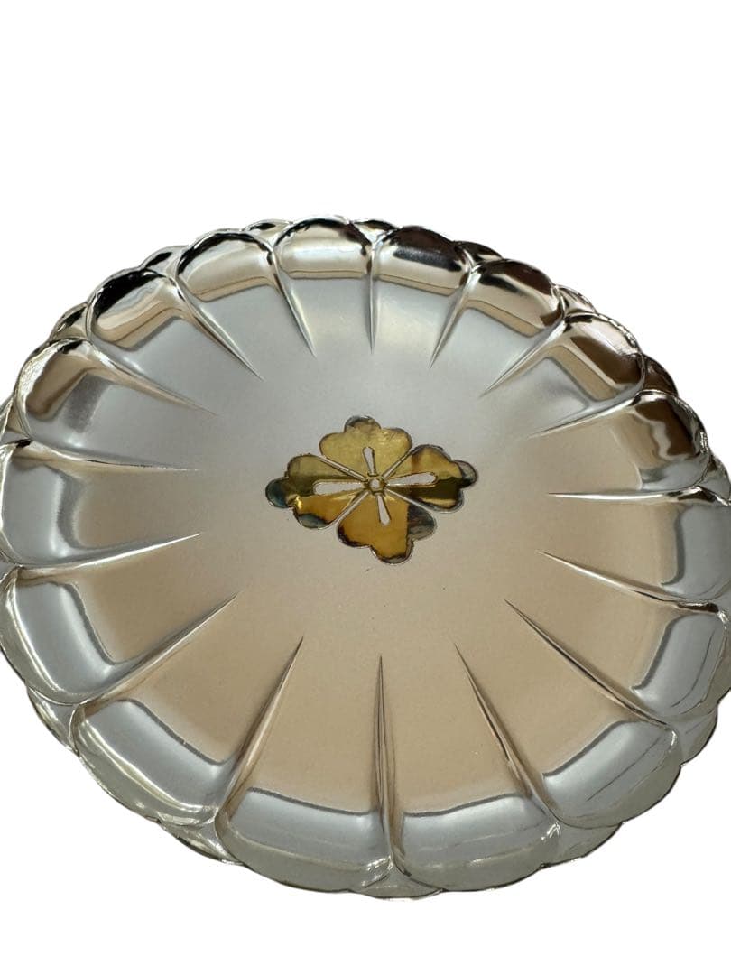 第六十回 伊勢神宮 式年御遷宮 記念品 装飾皿　高純度ステンレス　純銀鍍金