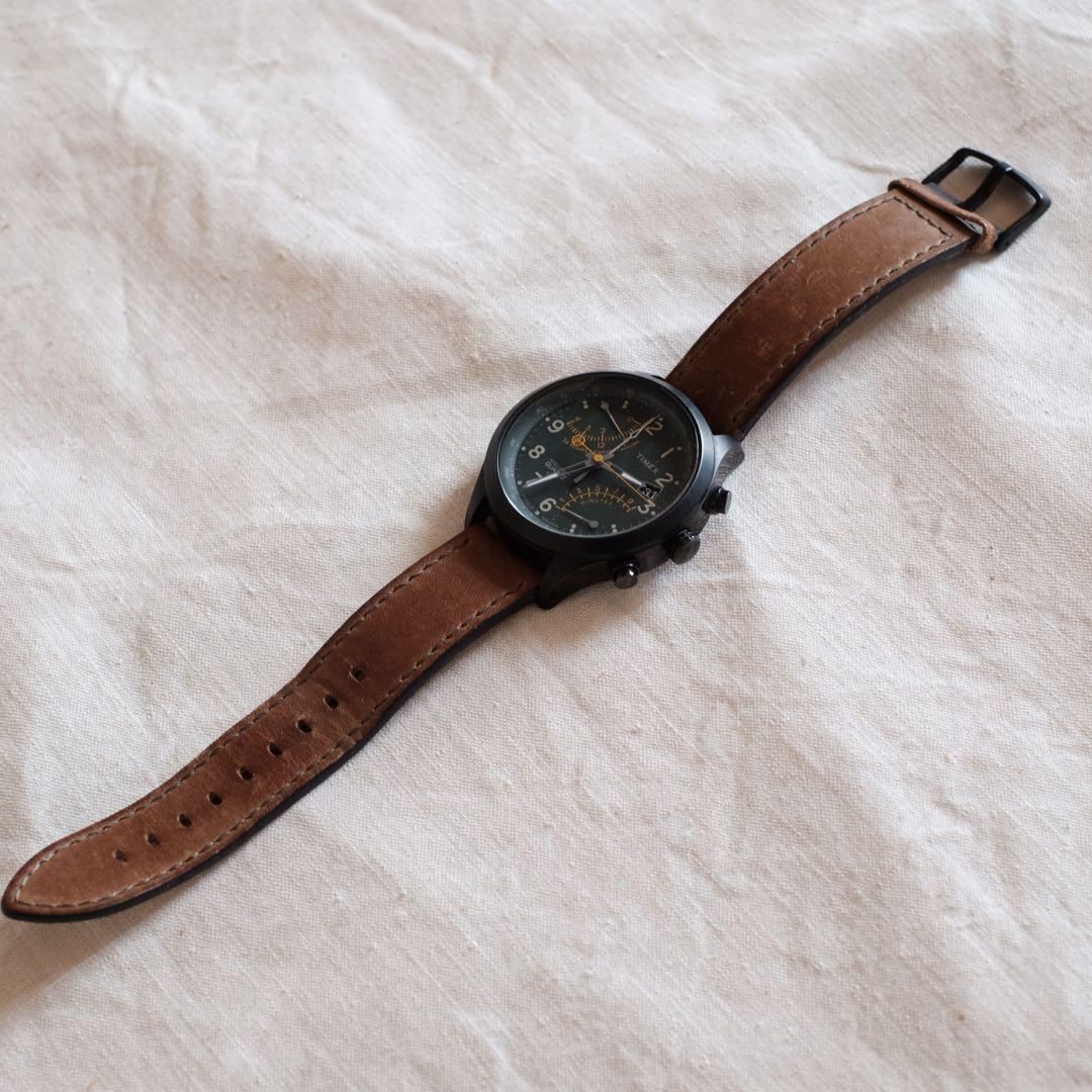 TIMEX インテリジェントクオーツ フライバック クロノグラフ　T2P381