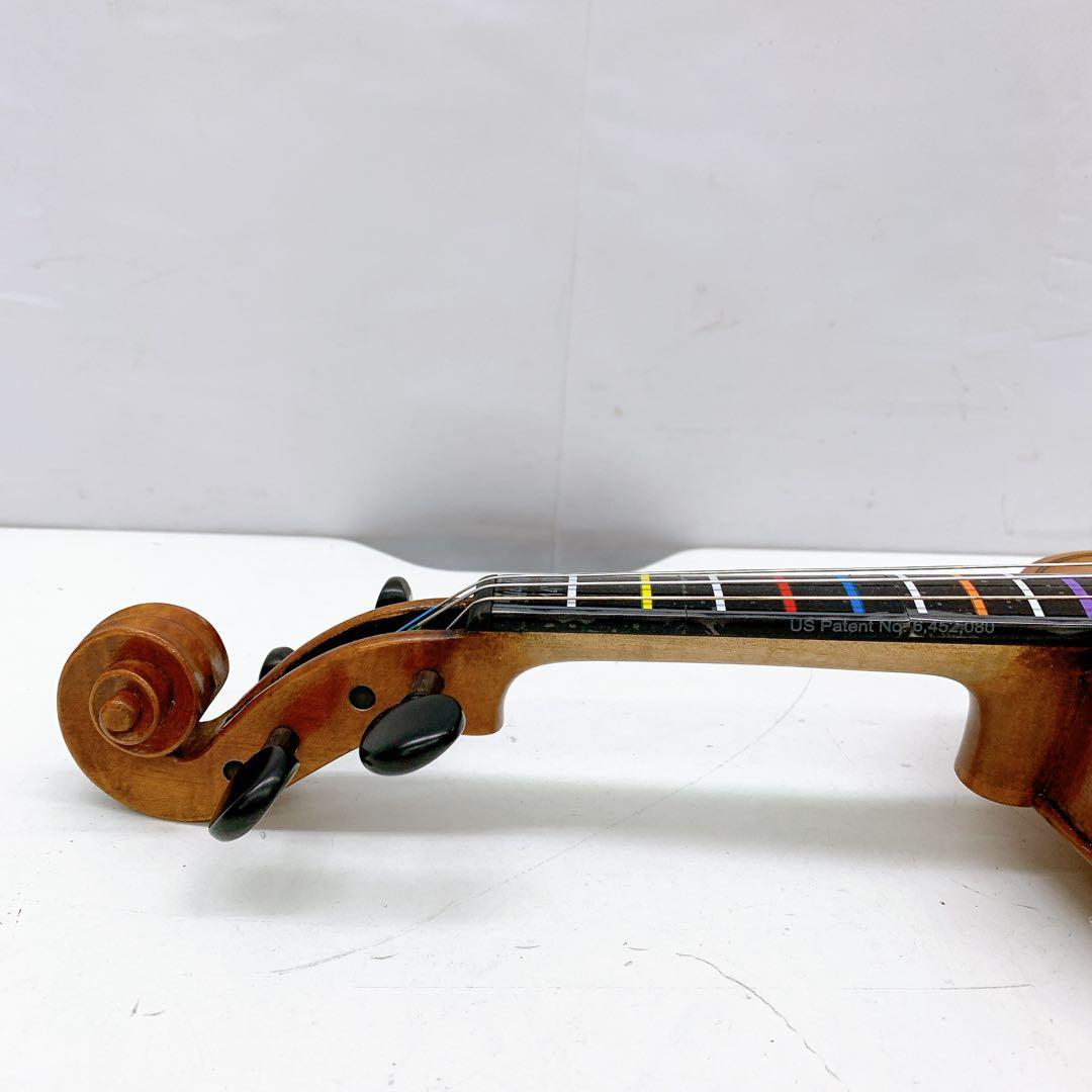 7B9 ニコロサンティNSN60S バイオリン 4/4 美品 弓 ケース 肩当付