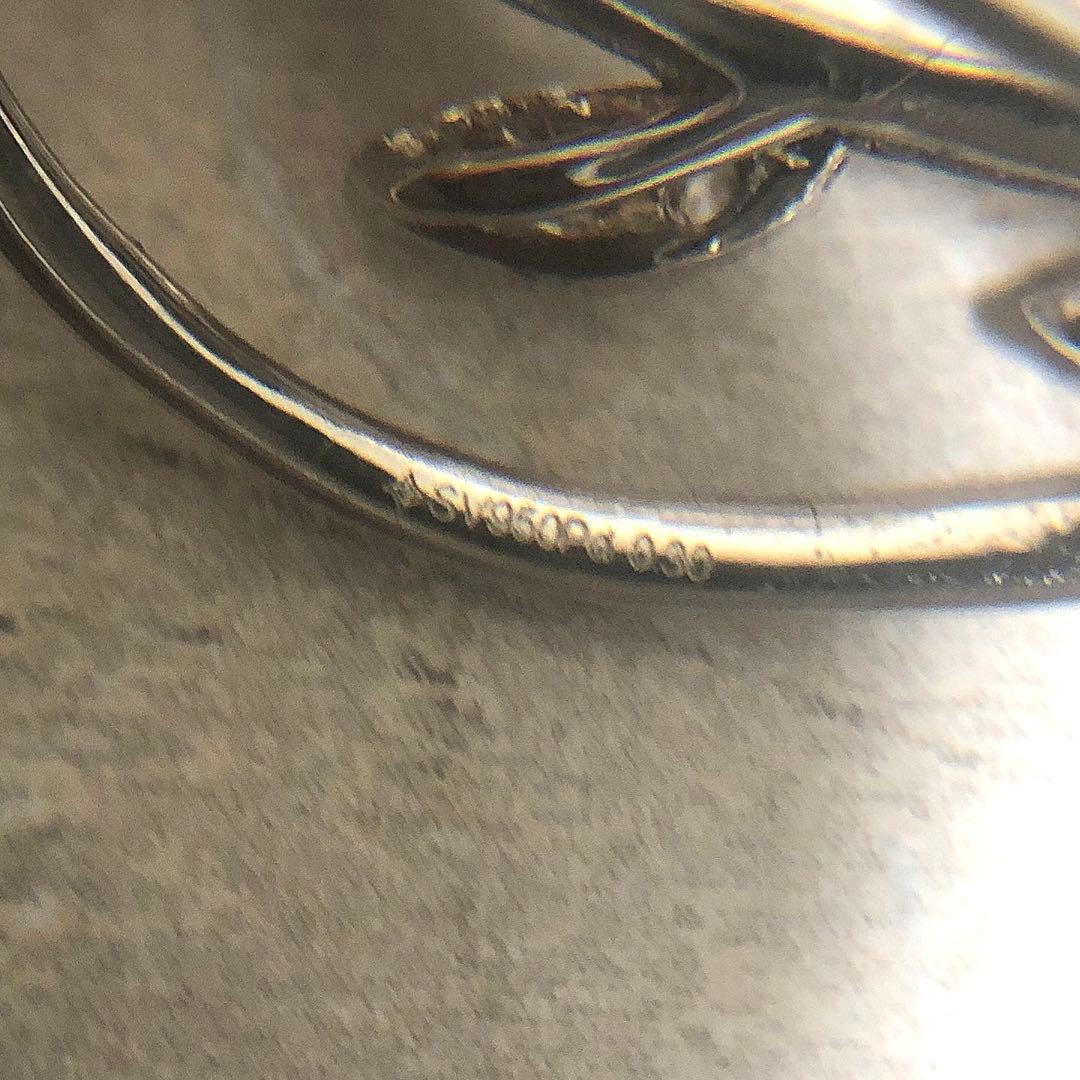 GSTV パラジウムシルバー950 マザーオブパール ブローチ ペンダントトップ