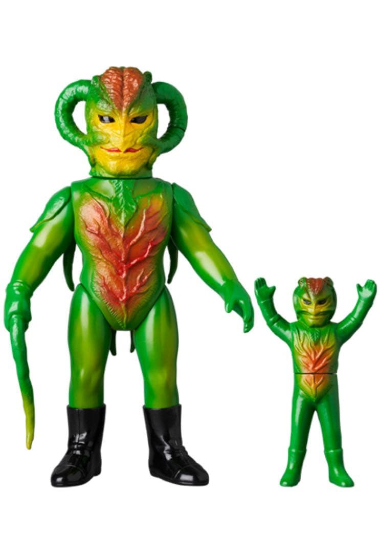 メディコムトイ×東映レトロソフビ★ サラセニアン(触手ツタVer.)ミニソフビ