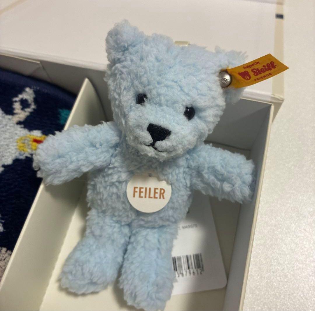 シュタイフテディベアキーリングスセット フェイラー STEIFF FEILER