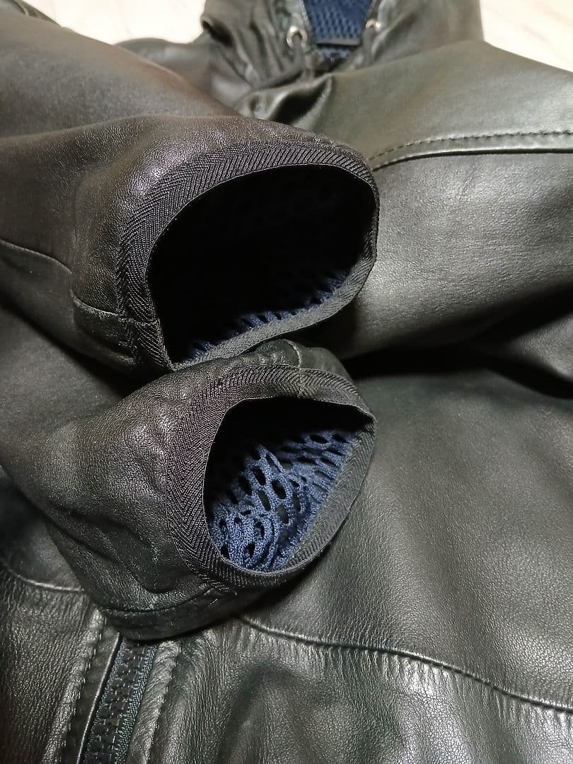 DIESEL　レザーフーディー　XXL