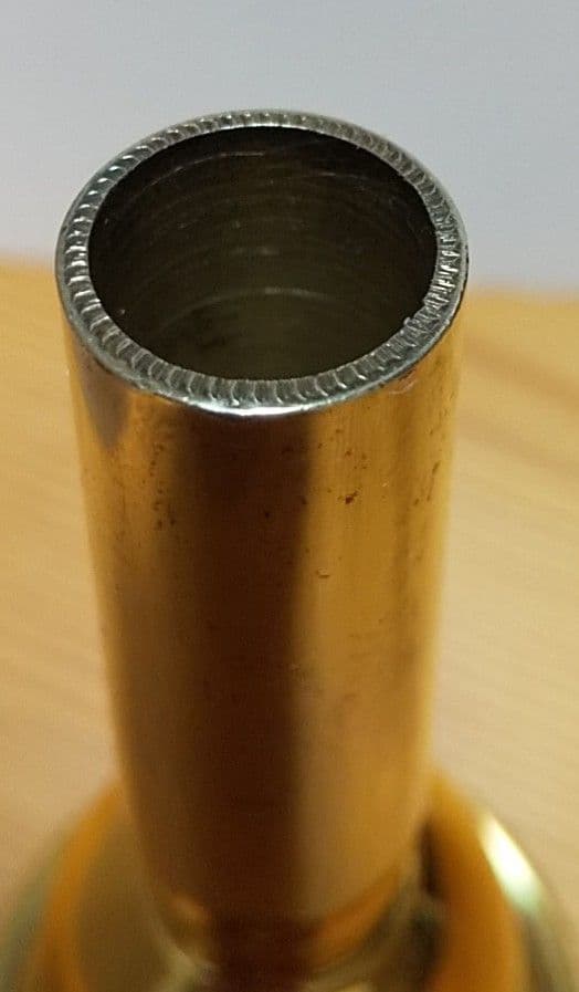 トロンボーン マウスピース VINCENT BACH 6-1/2A太管ゴールド