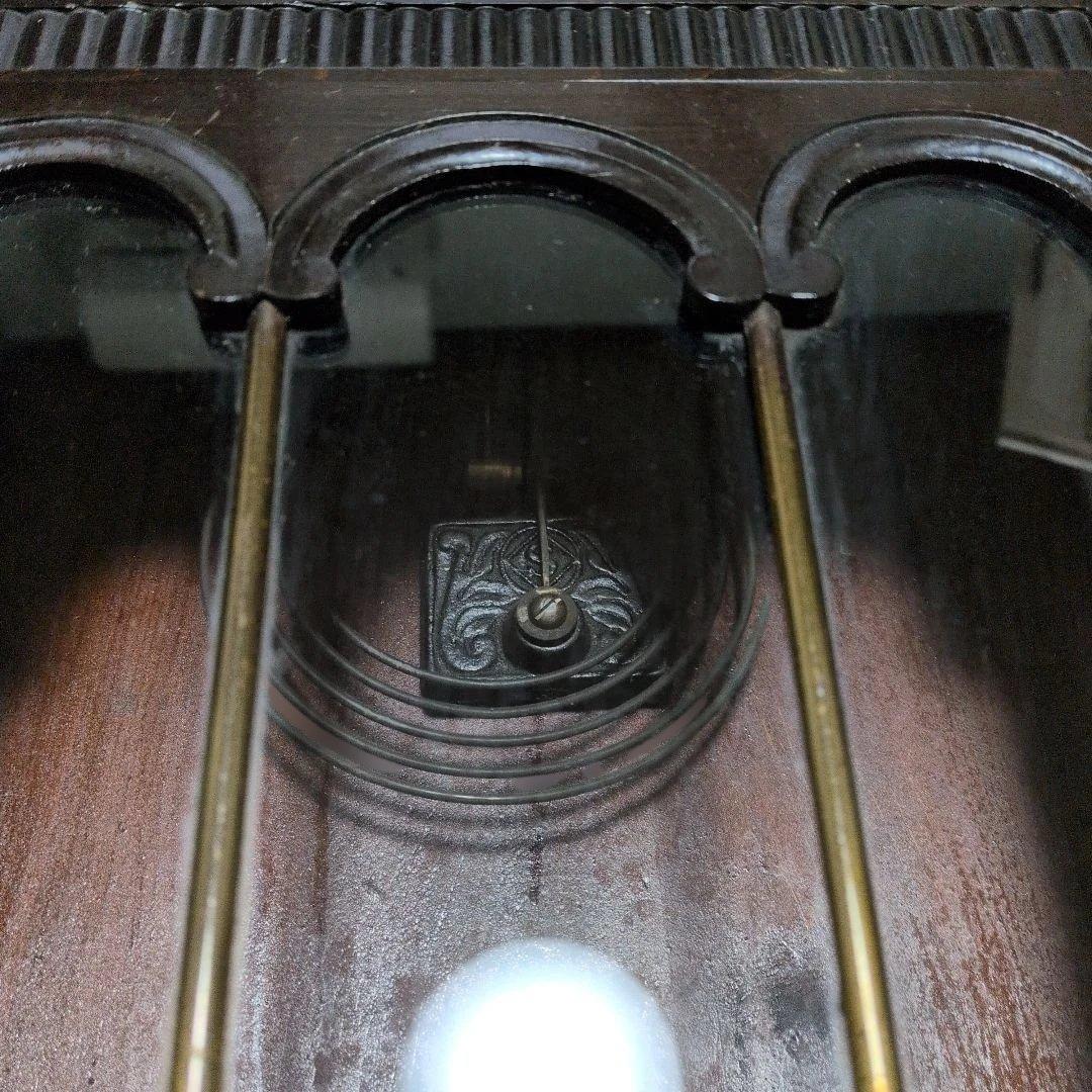 精工舎　稼働品　ゼンマイ時計　振り子時計　昭和レトロ　ボンボン時計