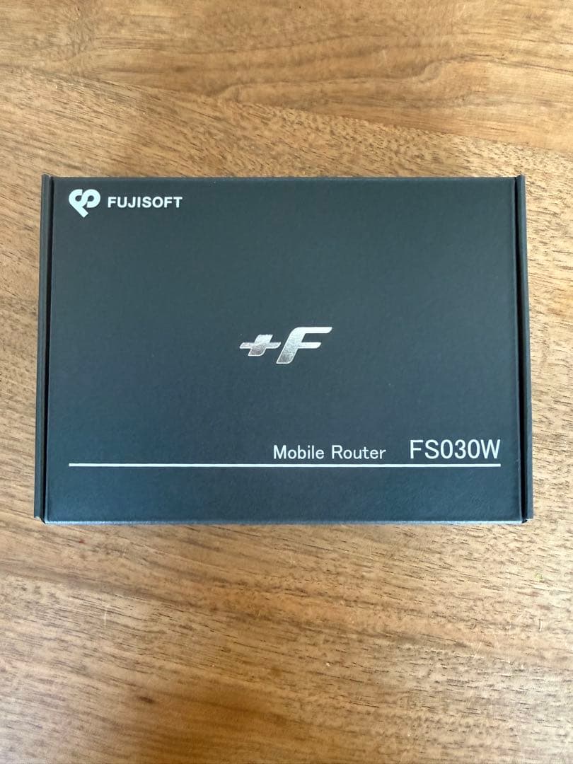 新品未使用‼️ FUJISOFT モバイルルーター FS030W