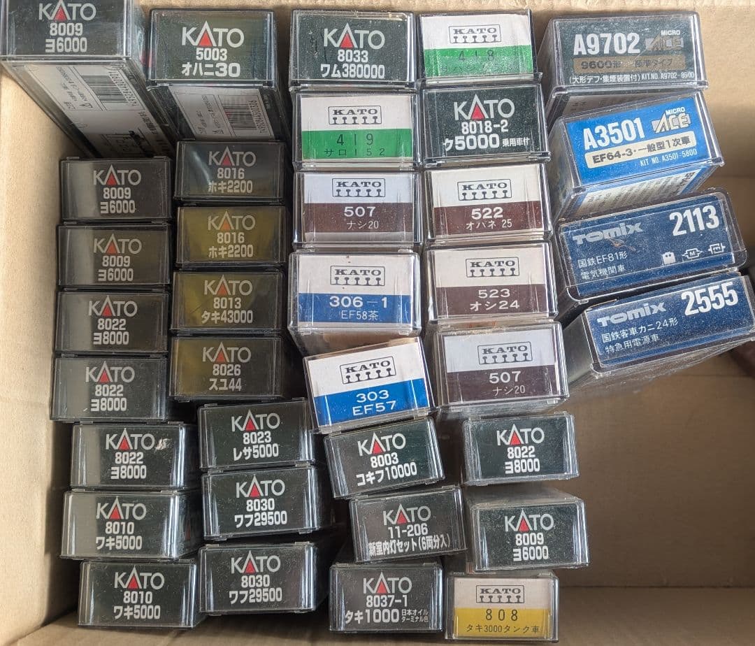 Vintage/KATO/関水金属・TOMIX・MICRO ACEなどNゲージ