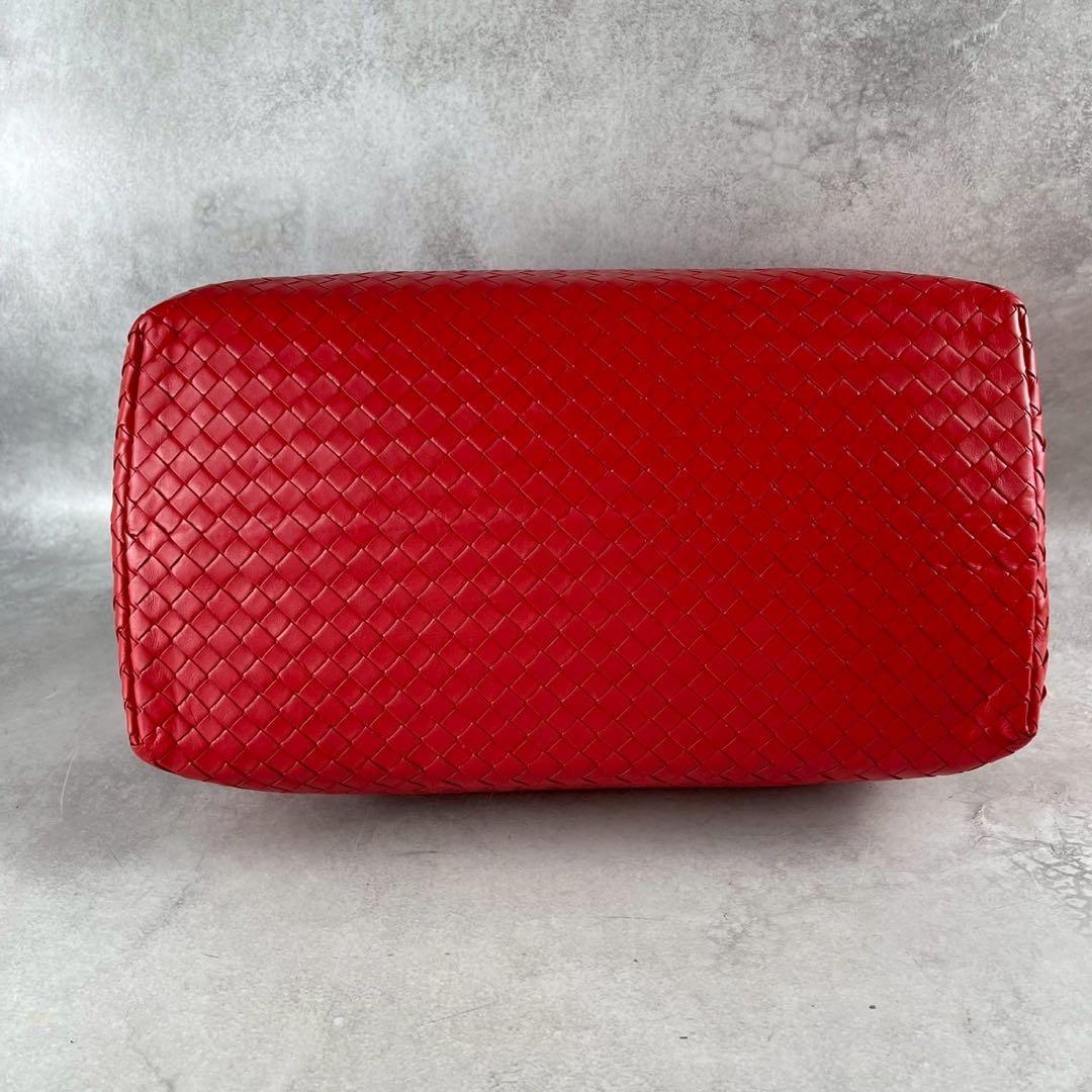 ボッテガヴェネタ ハンドバッグ ローマ ロック付き イントレチャート 本革