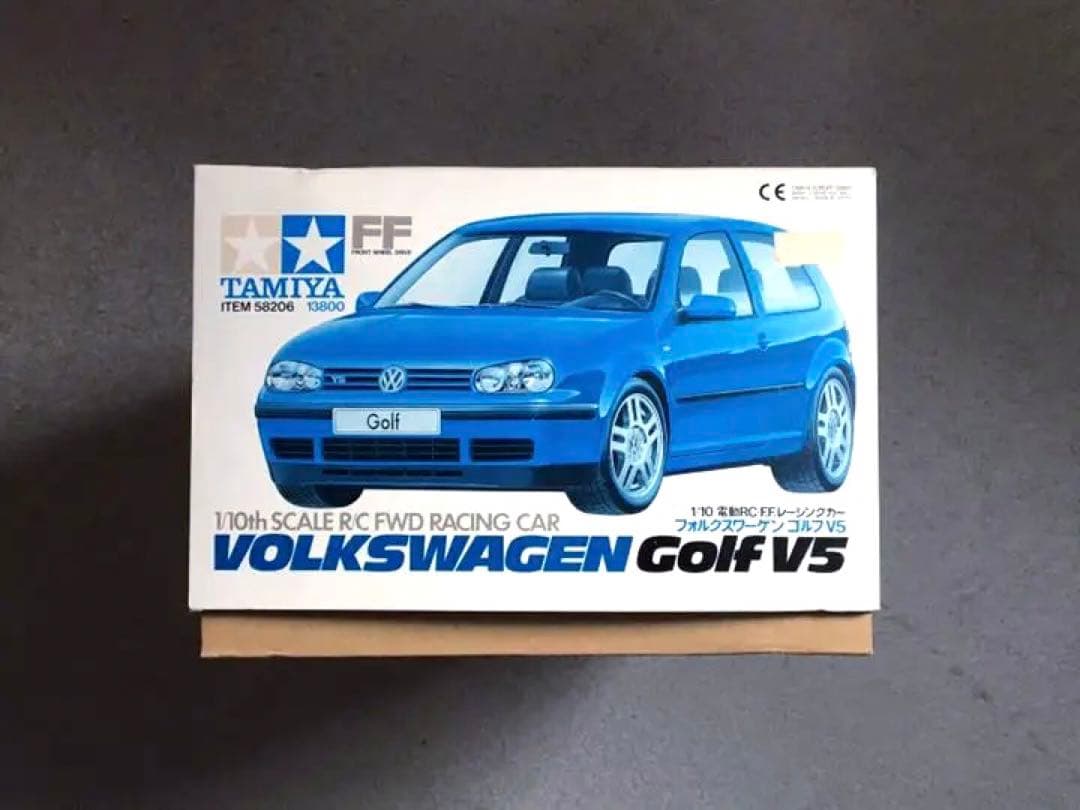 当時モノ タミヤ RC 1/10 フォルクスワーゲン・ゴルフ V5 FFカー