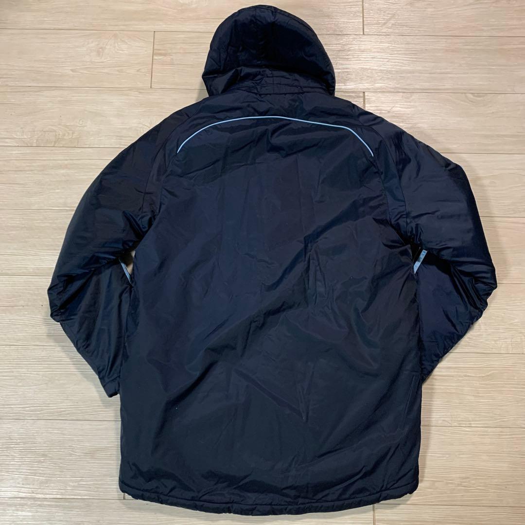 【アディダス】極美品✨アルゼンチン代表ベンチコート　L ネイビー　2000年代