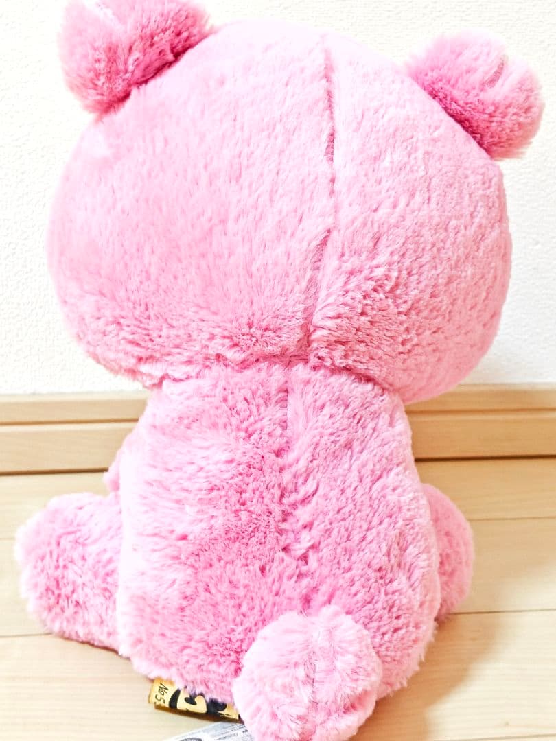 タグ付 いたずらぐまのグル〜ミ〜 ぬいぐるみ 4体セット ピンク チャックスGP