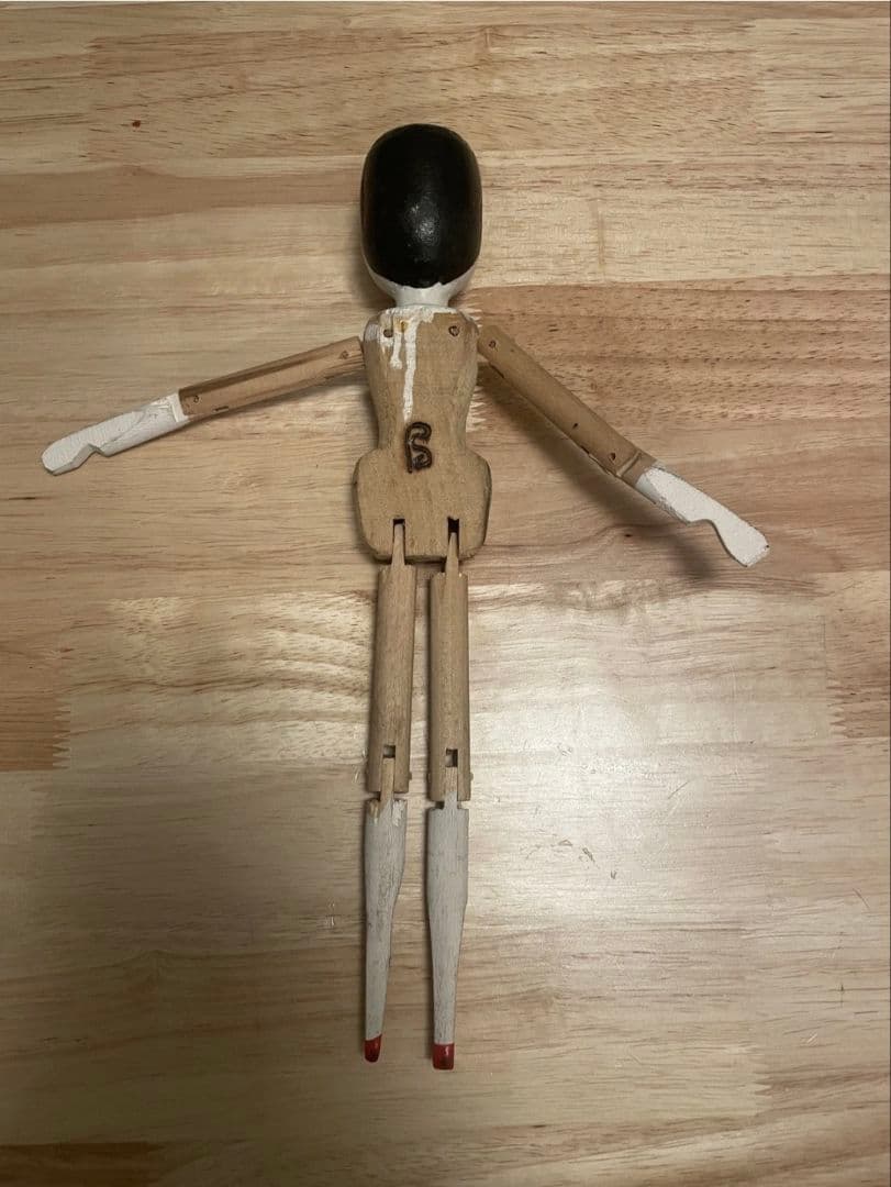 アンティーク雑貨★ペグドール人形★チャイナヘッドドール★ミニョネットビスクドール