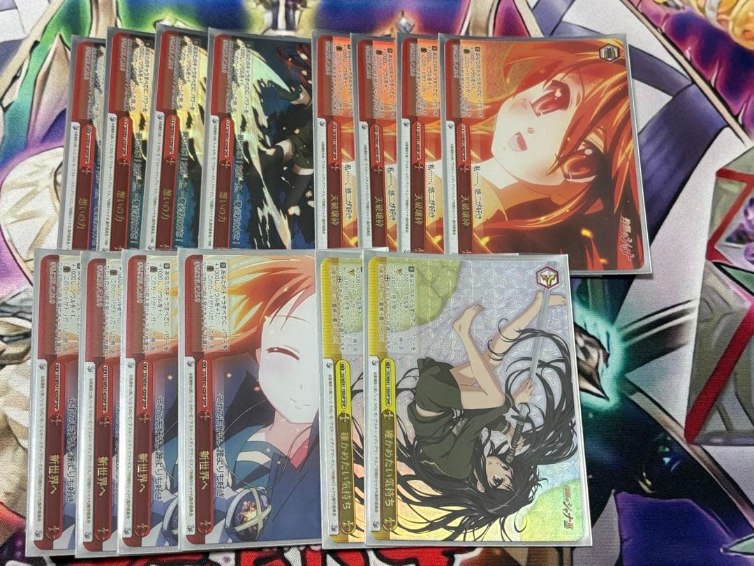 ヴァイスシュヴァルツ 灼眼のシャナ デッキ パーツ付き