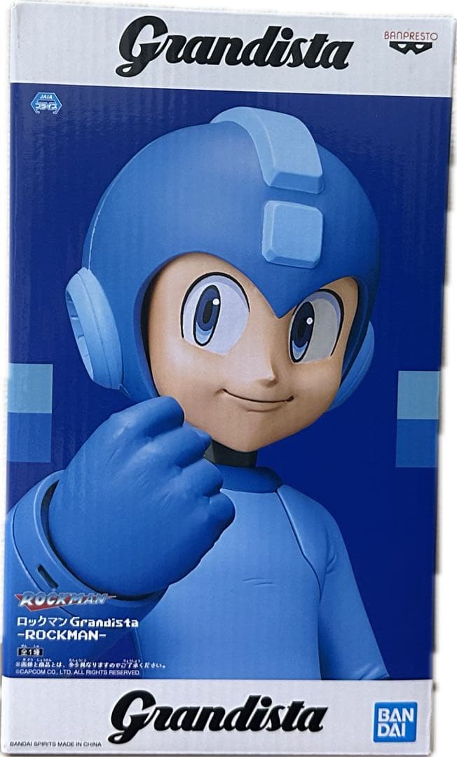 バンプレスト グランディスタ ロックマン Rockman フィギュア