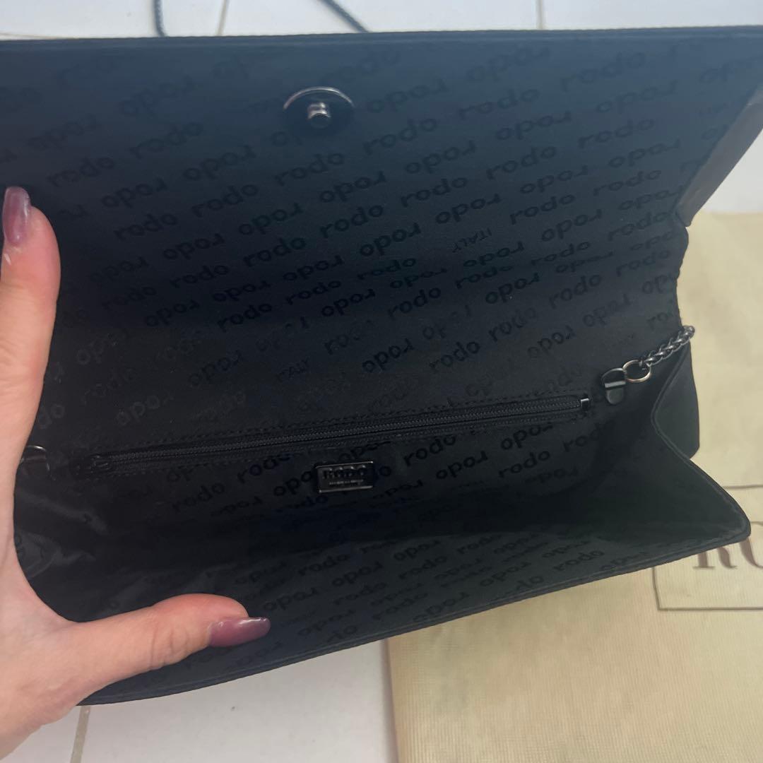 新品　RODO ブラック パーティーバッグ