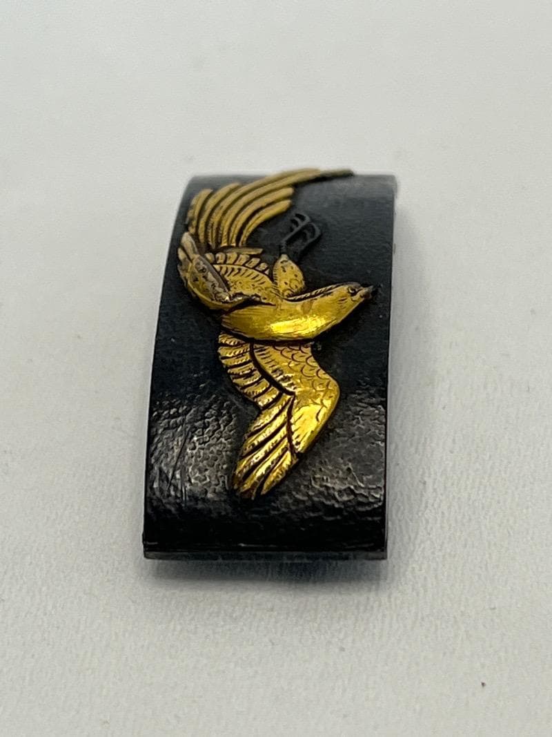 金工　金細工　彫金　帯留　目貫 鳳凰図　煙草金具　刀装具　年代物