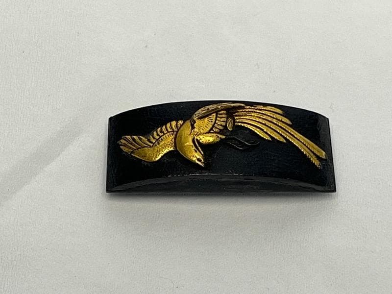 金工　金細工　彫金　帯留　目貫 鳳凰図　煙草金具　刀装具　年代物