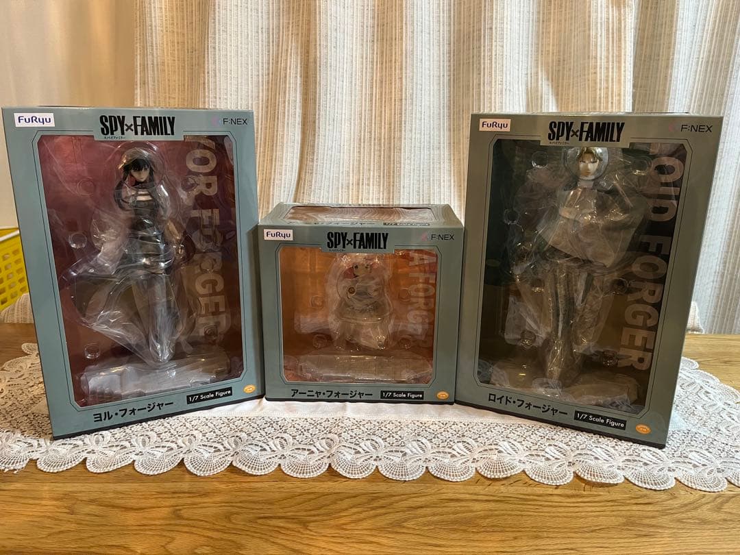 F:NEX SPY×FAMILY フィギュア　アーニャ　ヨル　ロイド　フィギュア