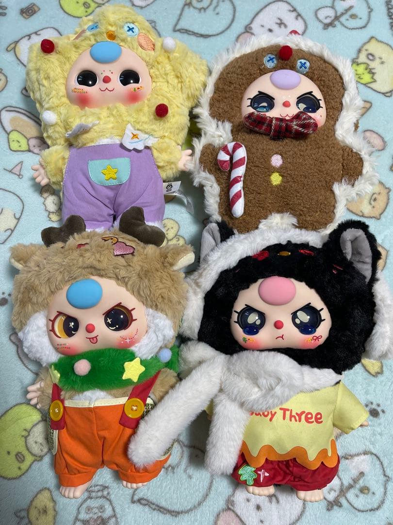 Baby three big 400%体シリーズ クリスマス限定4点セットバラ可