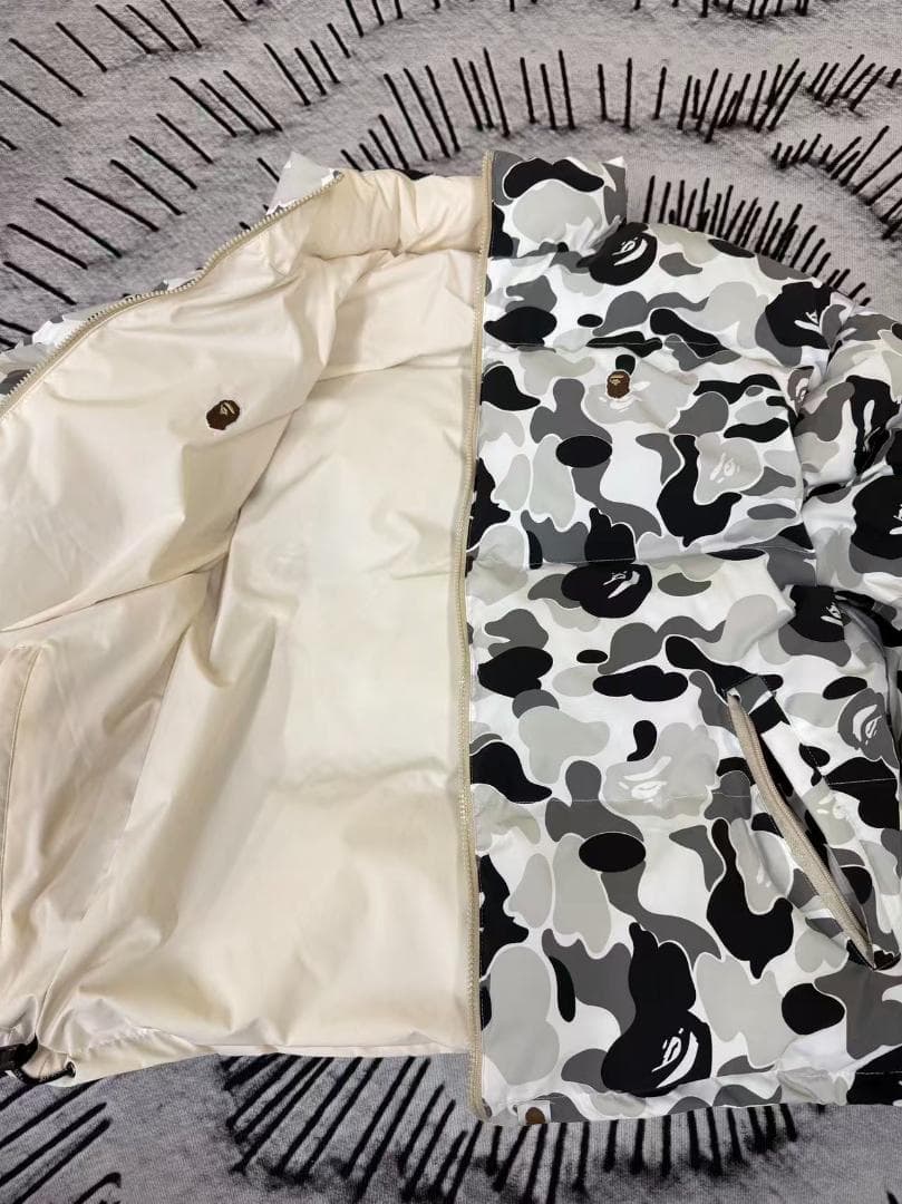 激レア　bapeリバーシブルダウンジャケット　早い者勝ち