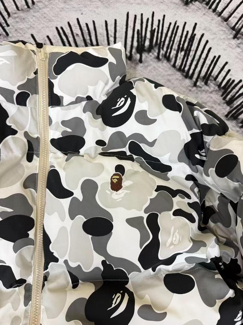 激レア　bapeリバーシブルダウンジャケット　早い者勝ち