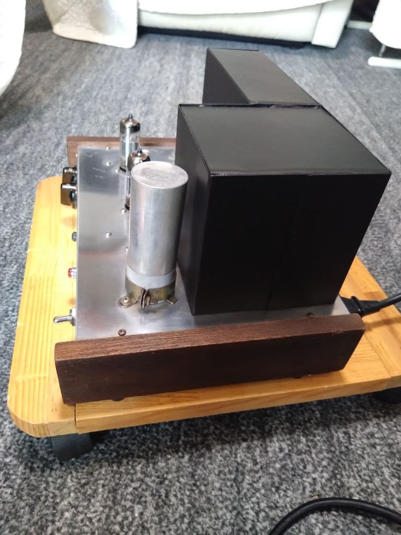 【最終値下げ10月末出品停止予定】自作真空管パワーアンプ6BH8/4本他