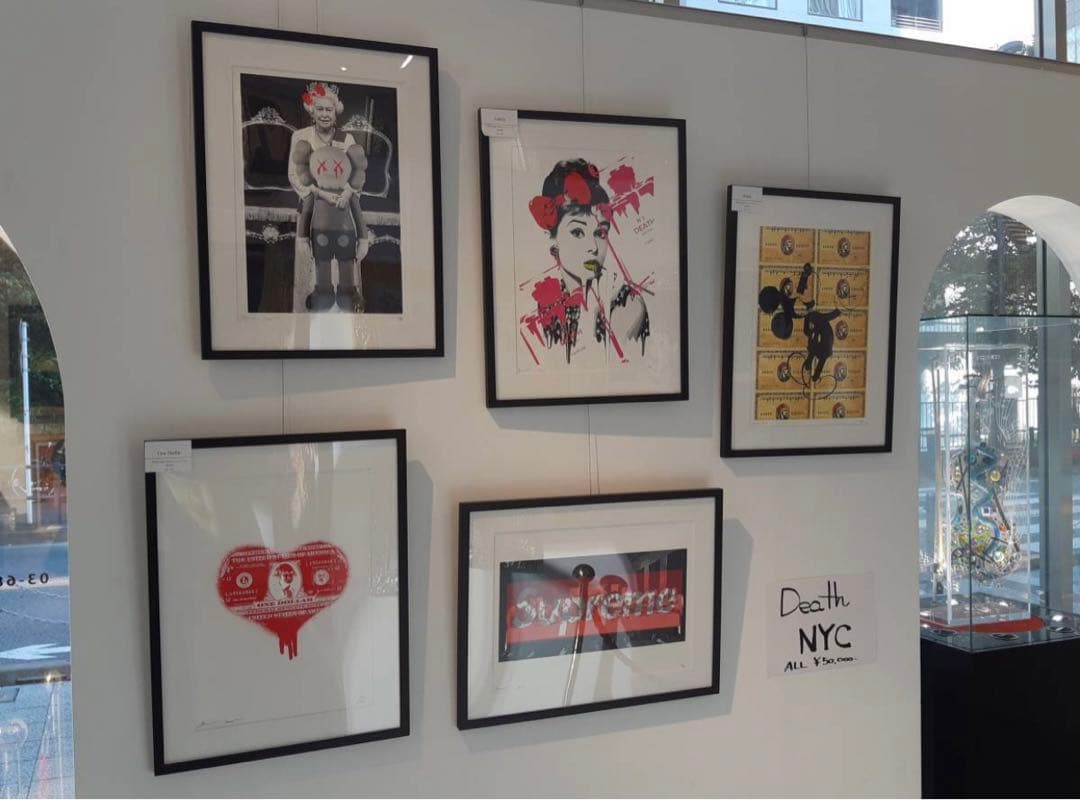 売約済！世界限定品 正規品DEATH NYC ポップアート ルイヴィトン