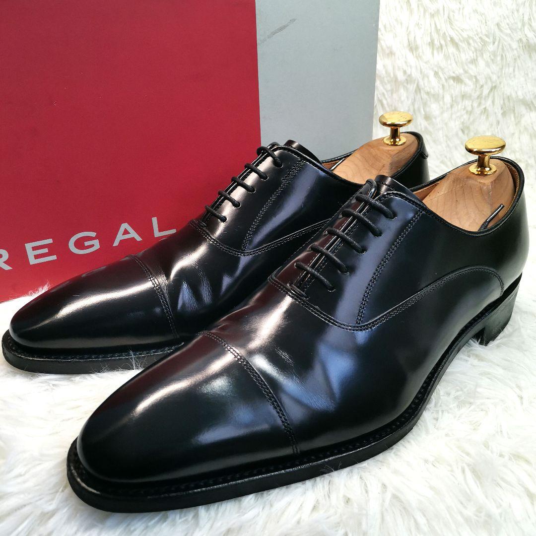 【まさる】REGAL　リーガル　ストレートチップ　315R　ブラック