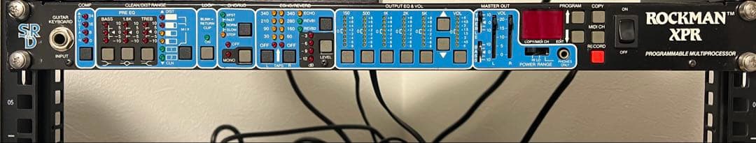 ROCKMAN XPR プリアンプ／マルチプロセッサー Tak松本 B'z