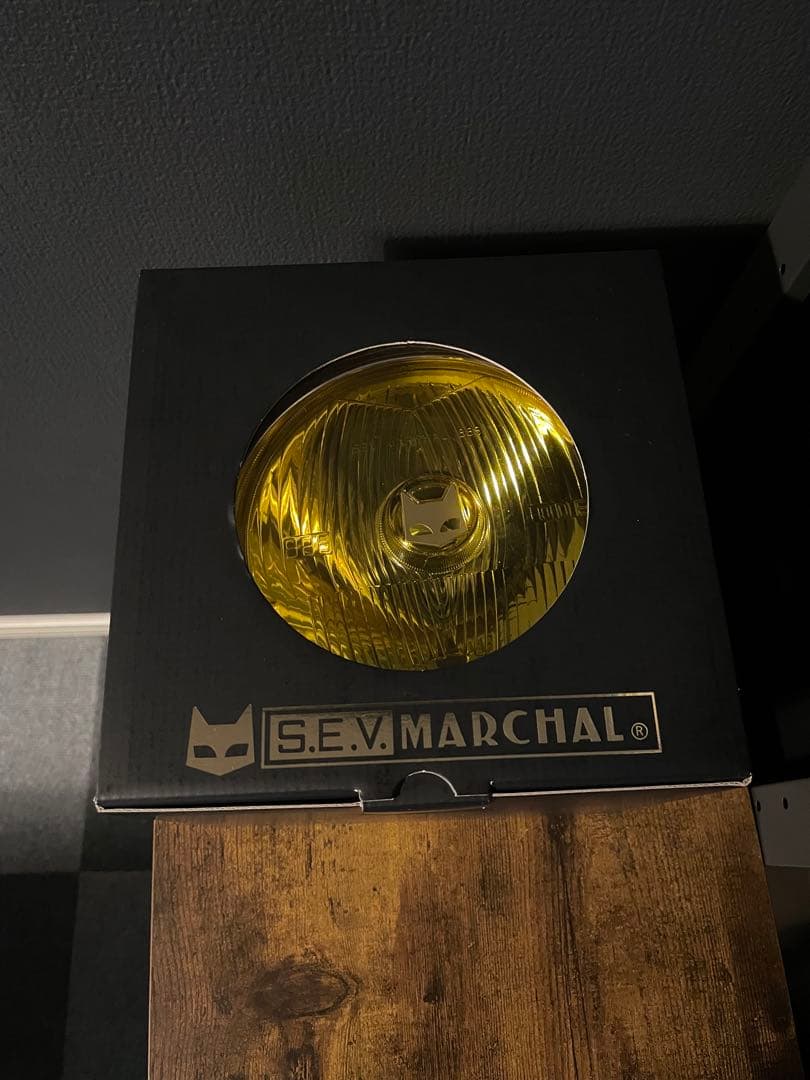 マーシャル 888ドライビングランプ フルキット イエローレンズ メッキケース