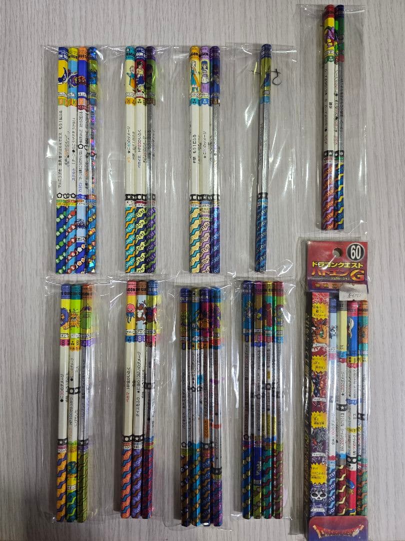 ドラゴンクエスト バトエンG バトル鉛筆 2001年〜2006年 307本セット