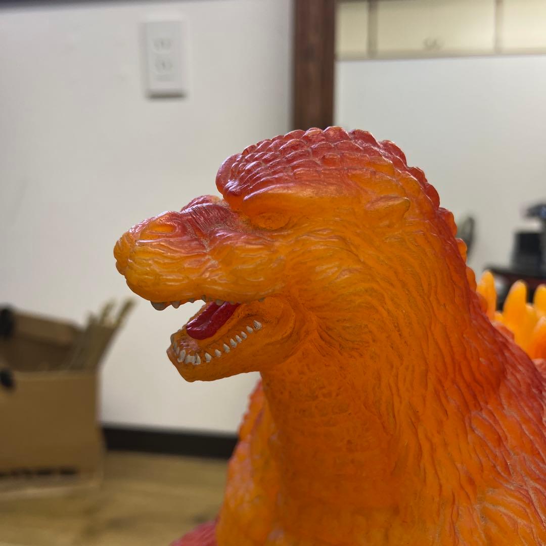 オレンジ ゴジラ フィギュア 120センチ