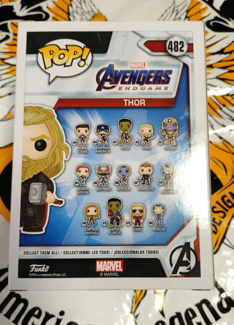 MARVEL AVENGERS ENDGAME 482 ホットトイズ ソー