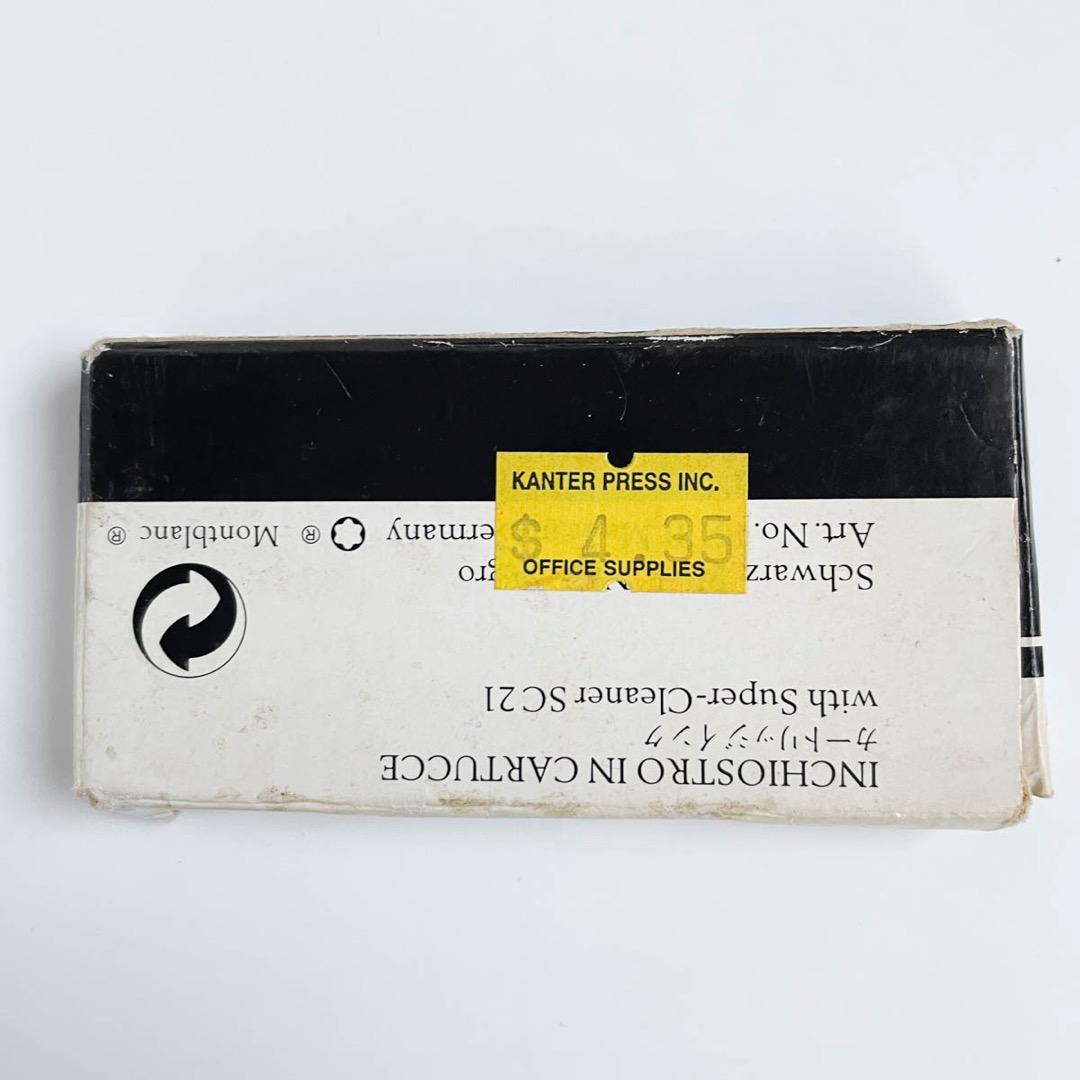 モンブラン ノブレス Sライン 万年筆 インク・ケース付 1980年代 試筆済