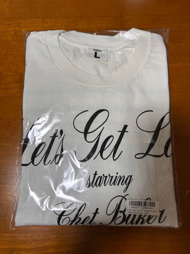 ※試着のみ Let's get Lost × weber Monochrome