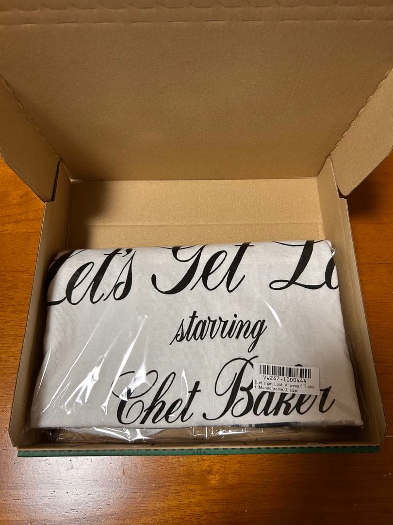 ※試着のみ Let's get Lost × weber Monochrome