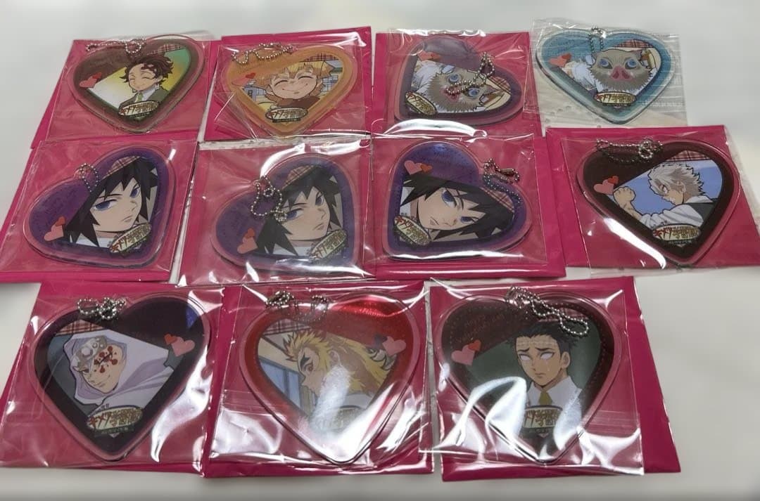 鬼滅の刃 ufotable バレンタイン アクリルチャーム まとめ売り