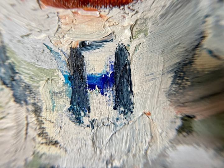 【半額SALE】149,060→ 74,530猫油絵『猫珈琲店』