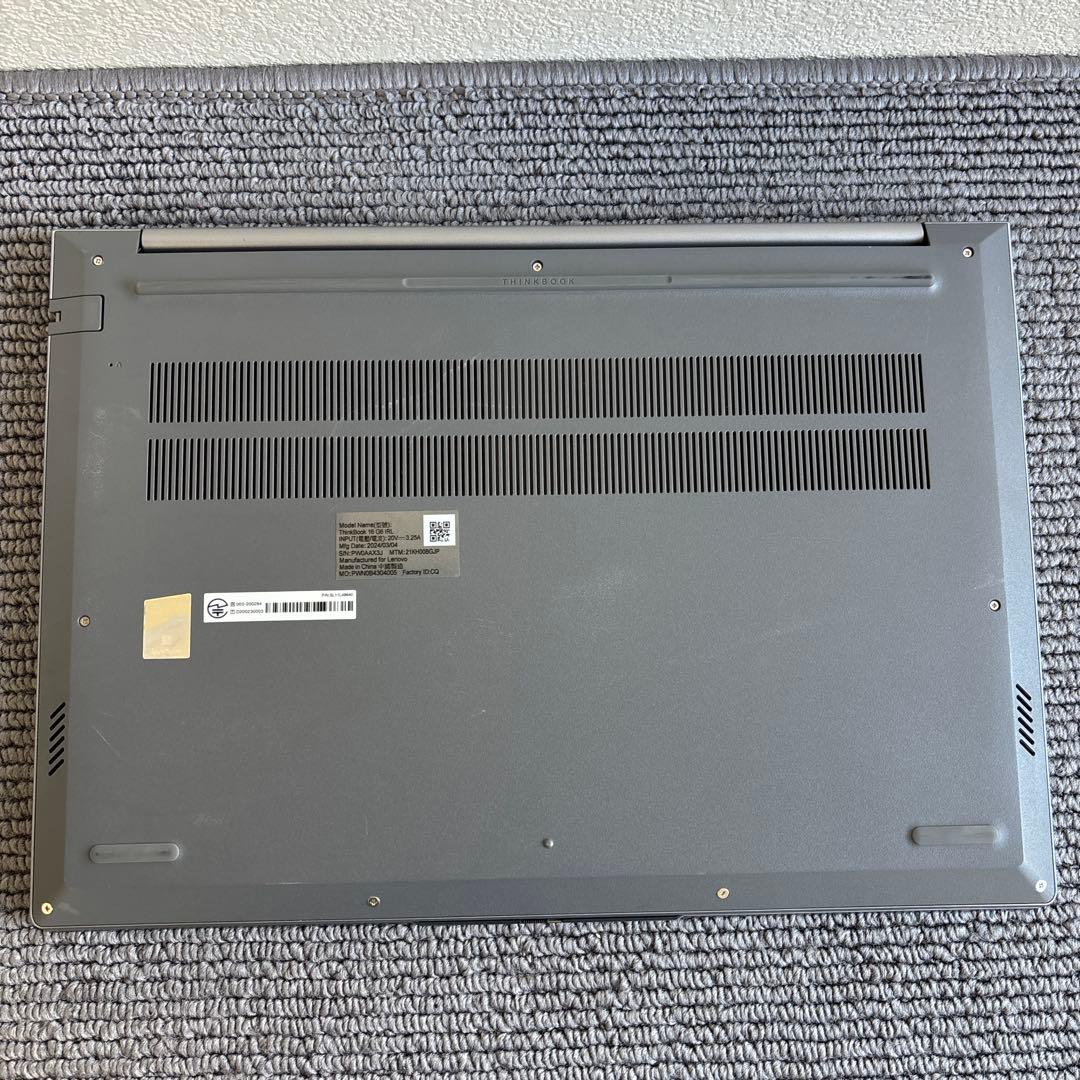 lenovo ThinkBook 16 G6 IRL i5-1335U 指紋認証