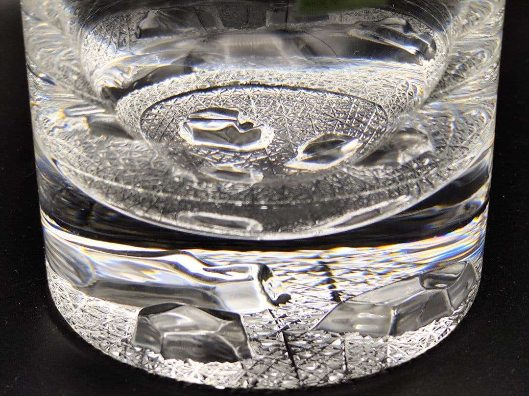 超美品☆最高級カット HOYA ロックグラス（切子、江戸切子、薩摩切子）