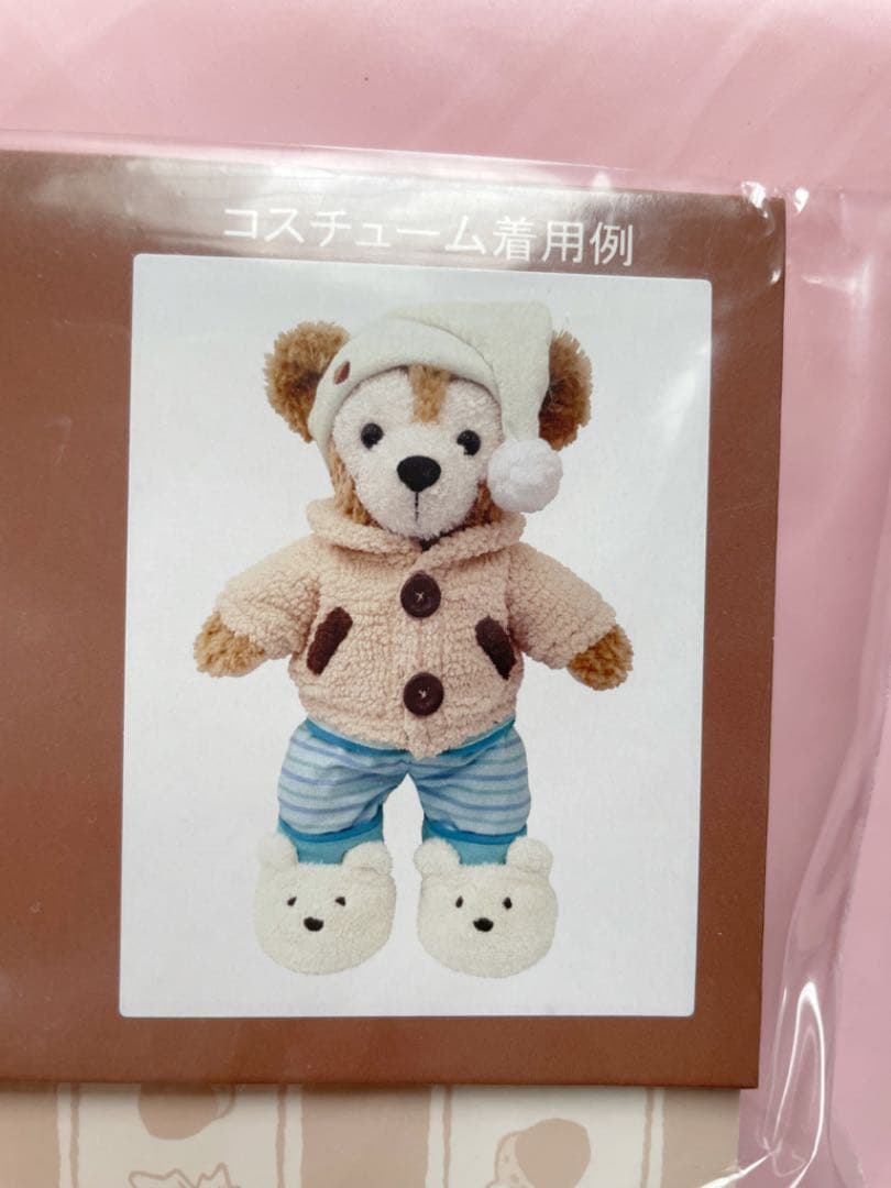 ダッフィーオータムスリープオーバーコスチューム4体分