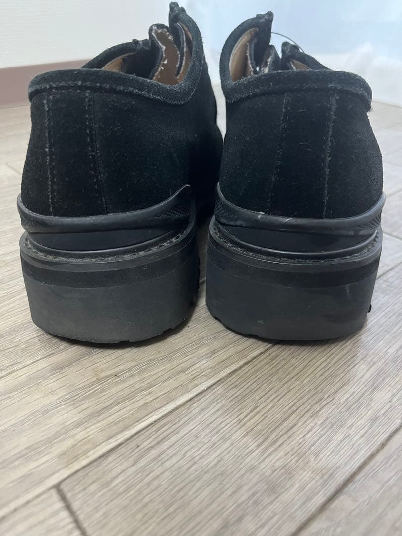 pg knock ブラック スエード モカシン 42 playground