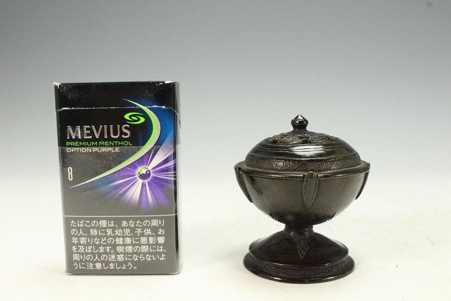 茶道具 唐物 古銅 蓋置(K-A825)